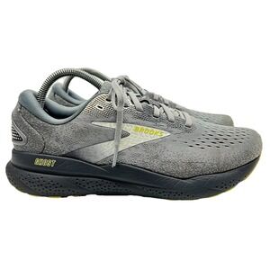 Brooks Ghost 16 1104181D040 Athletic Sneaker Men's 8D Gray Mesh Sports Running